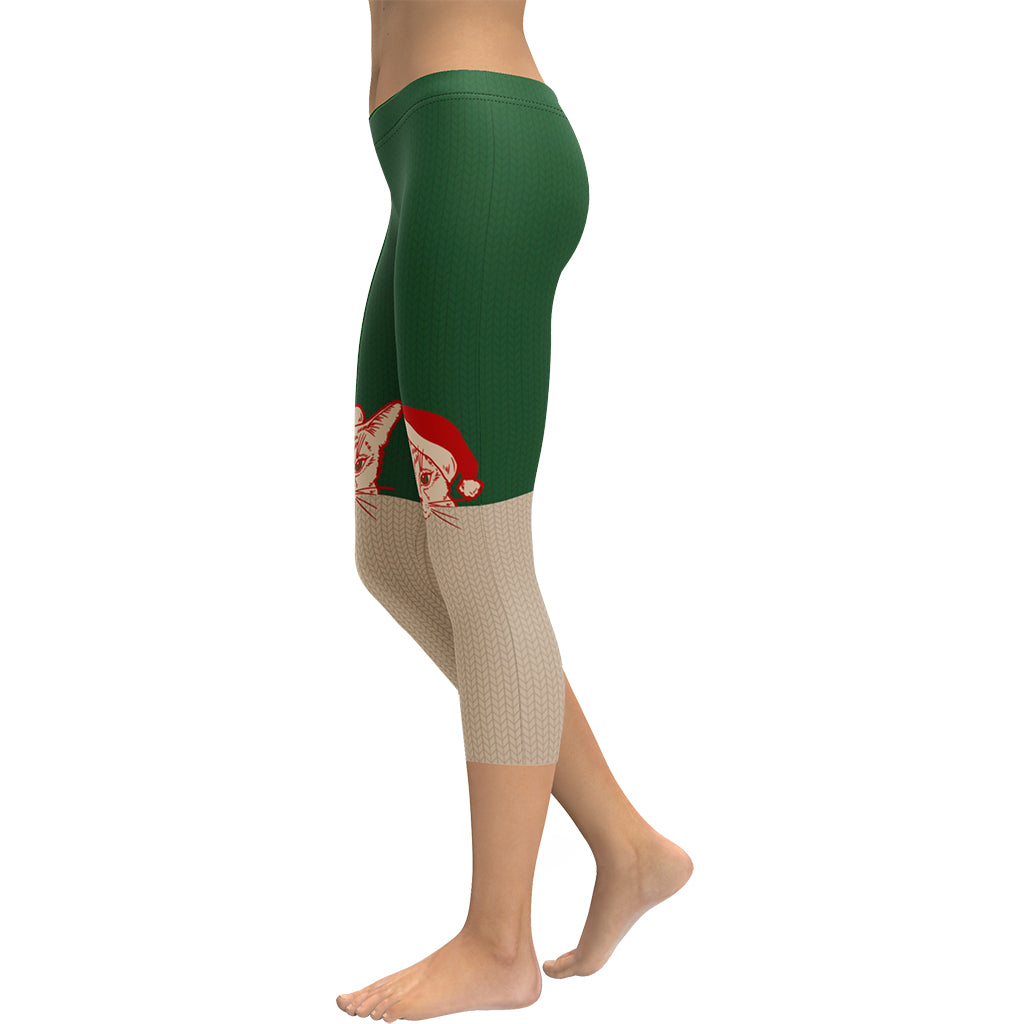 Santa Cat Capris