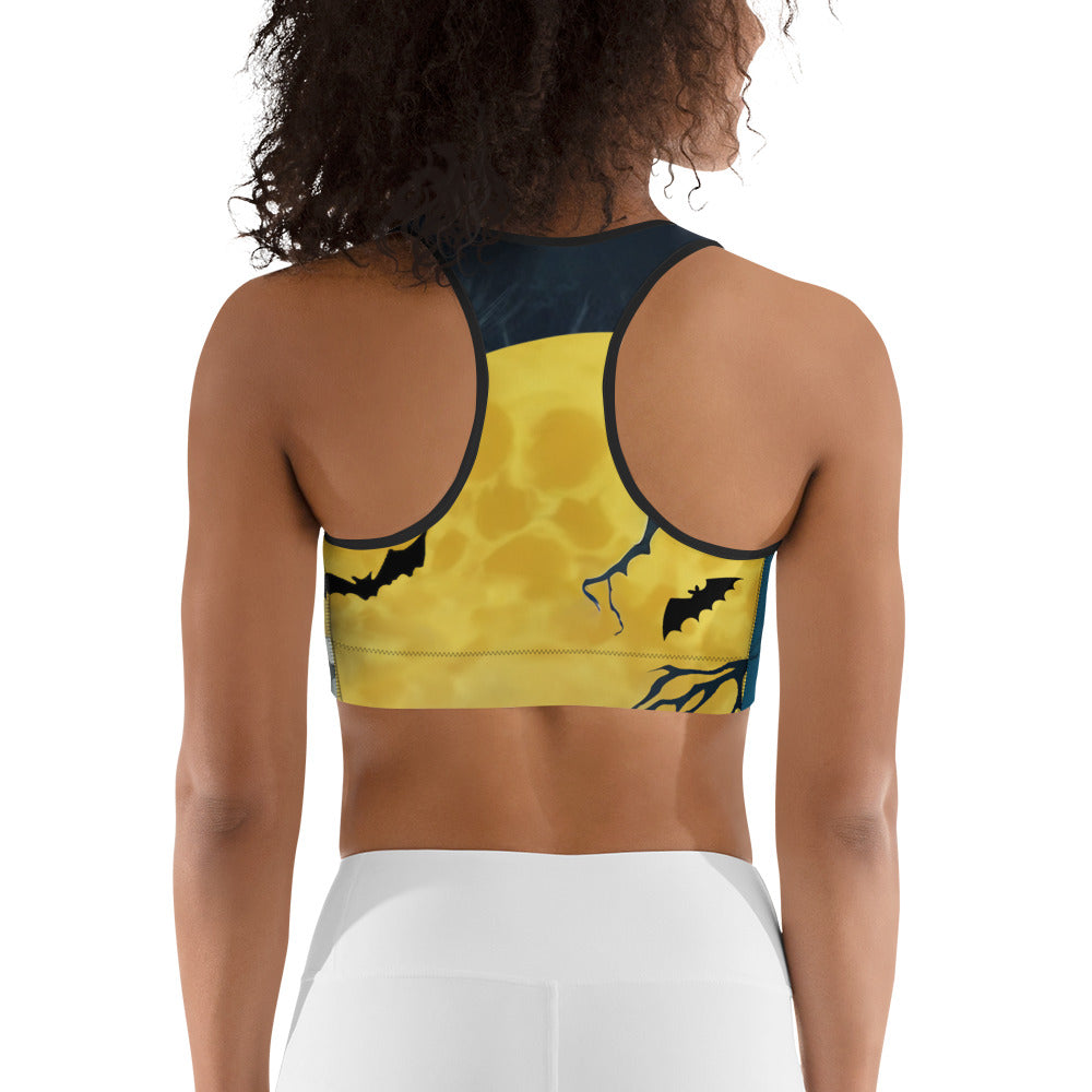Skeleton and Zombie Sports Bra