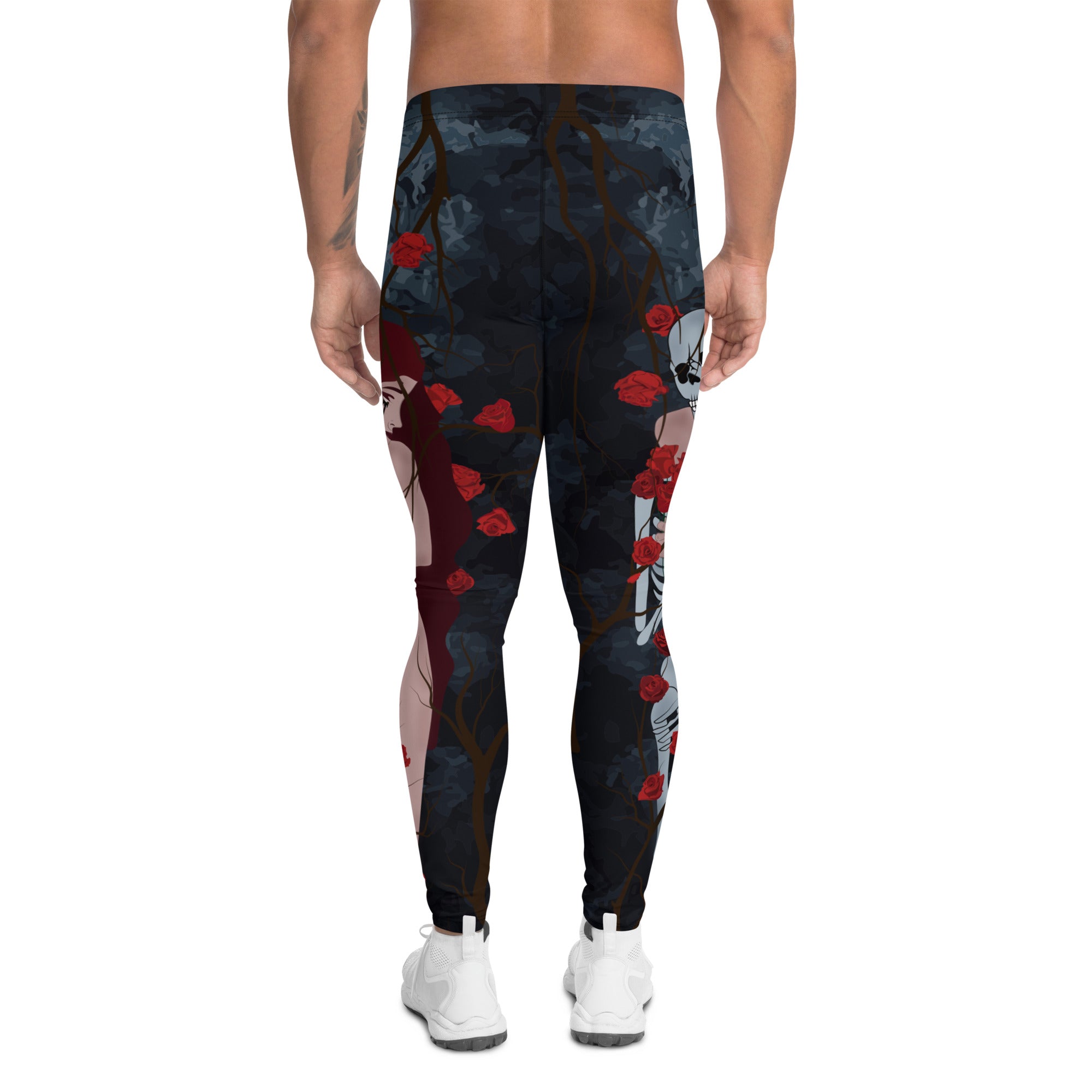 Skeleton & Woman Men's Leggings