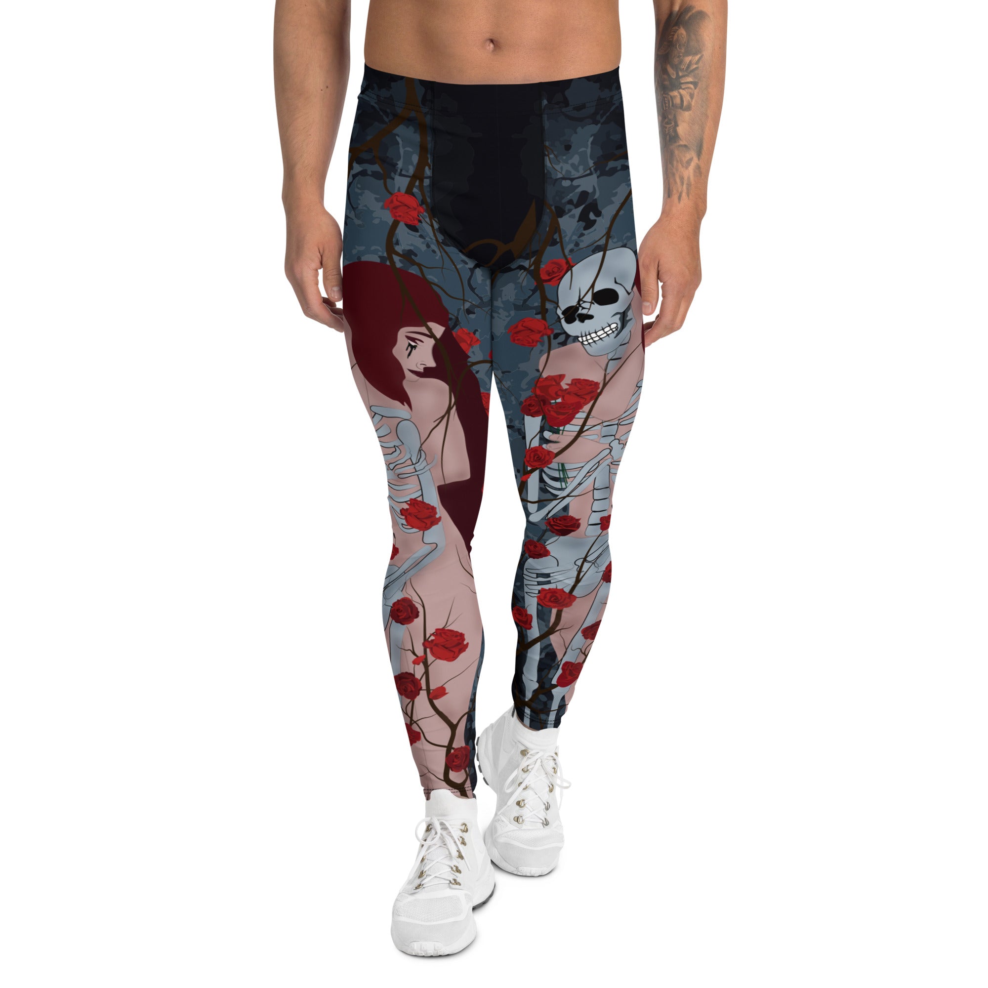Skeleton & Woman Men's Leggings