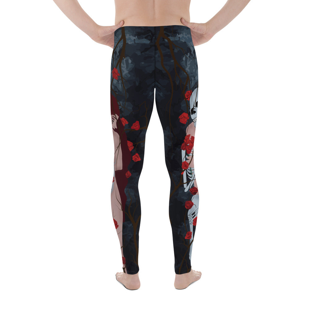 Skeleton & Woman Men's Leggings