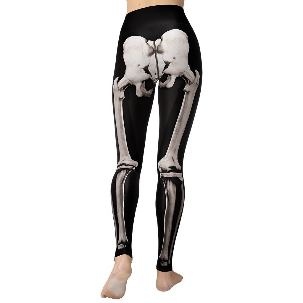 Skeleton Yoga Leggings