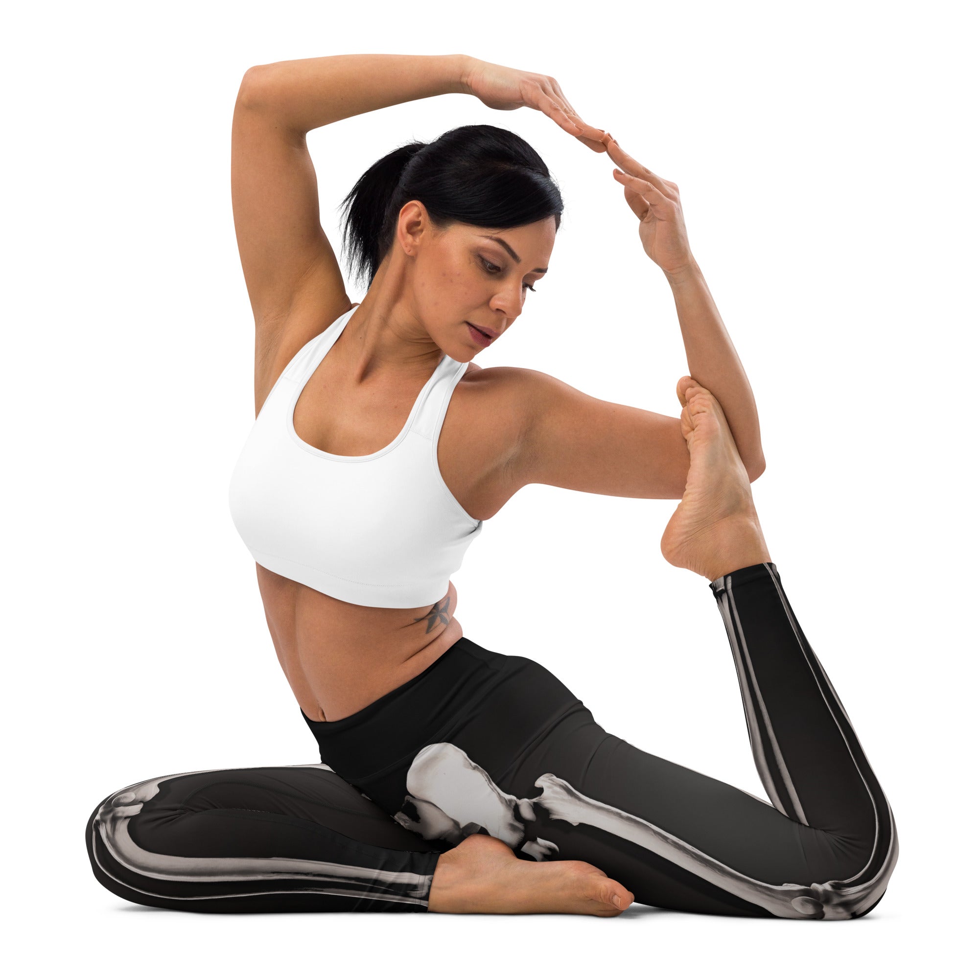 Skeleton Yoga Leggings