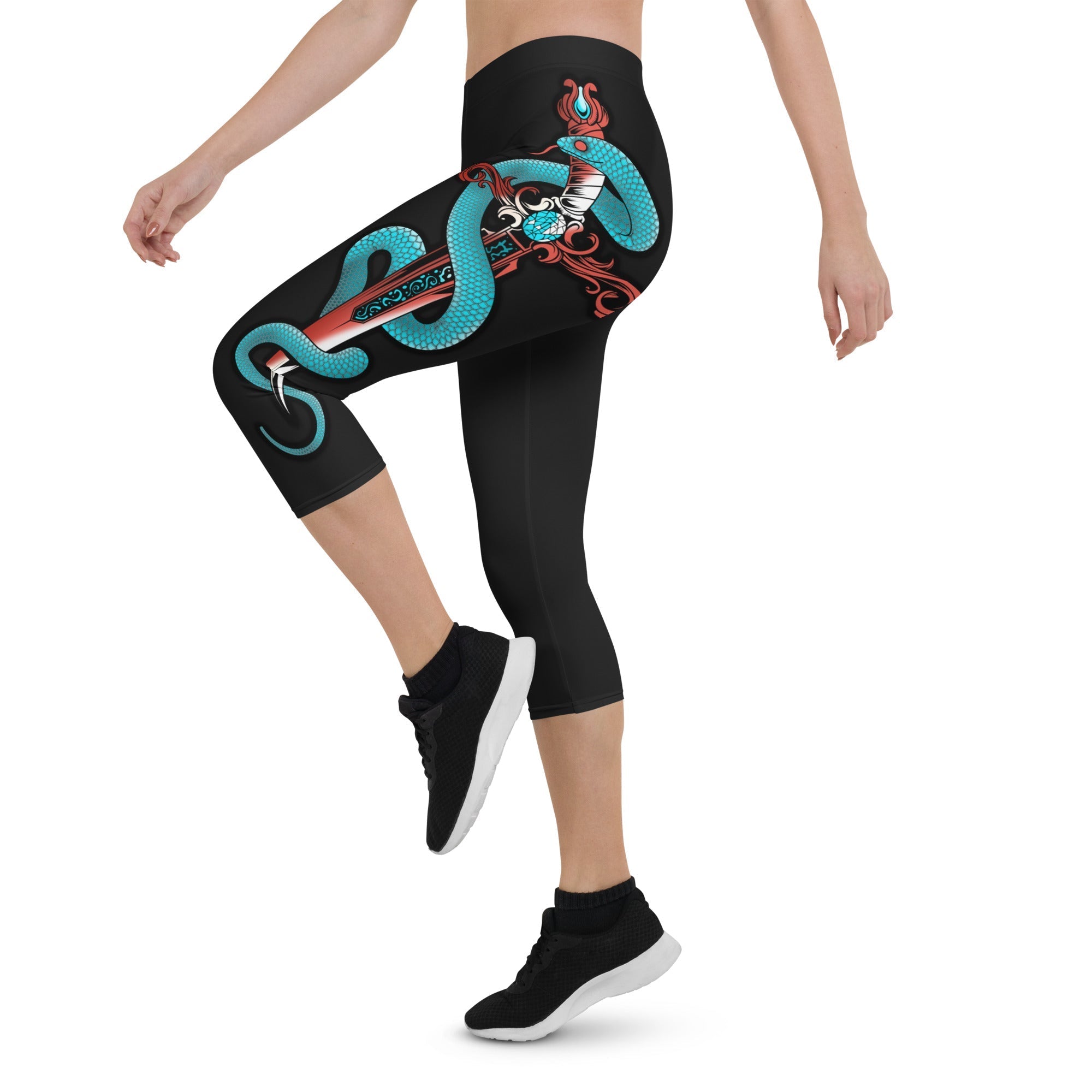 Snake & Sword Capris