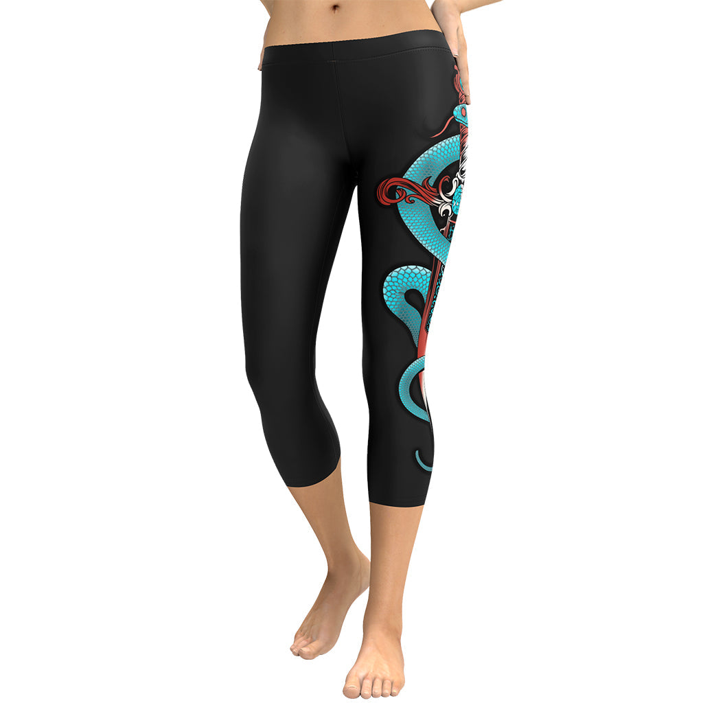 Snake & Sword Capris