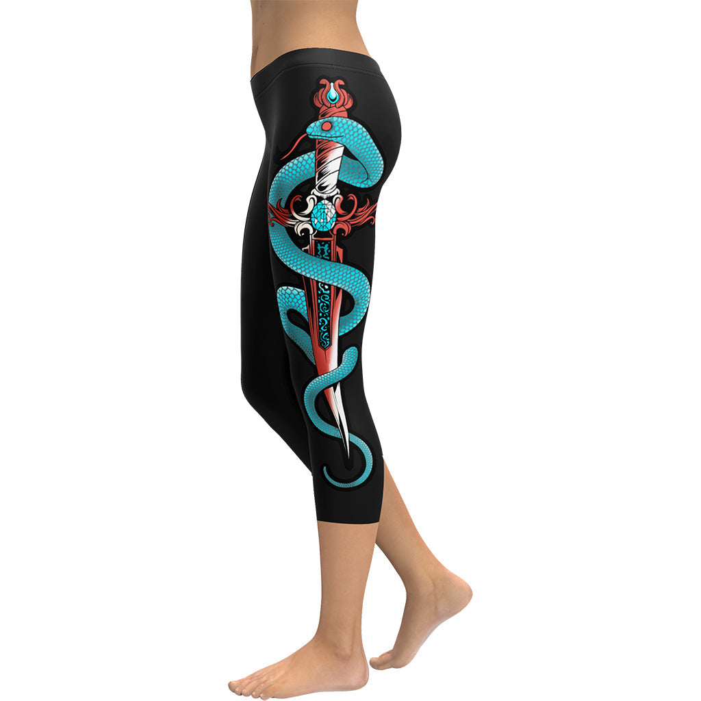 Snake & Sword Capris