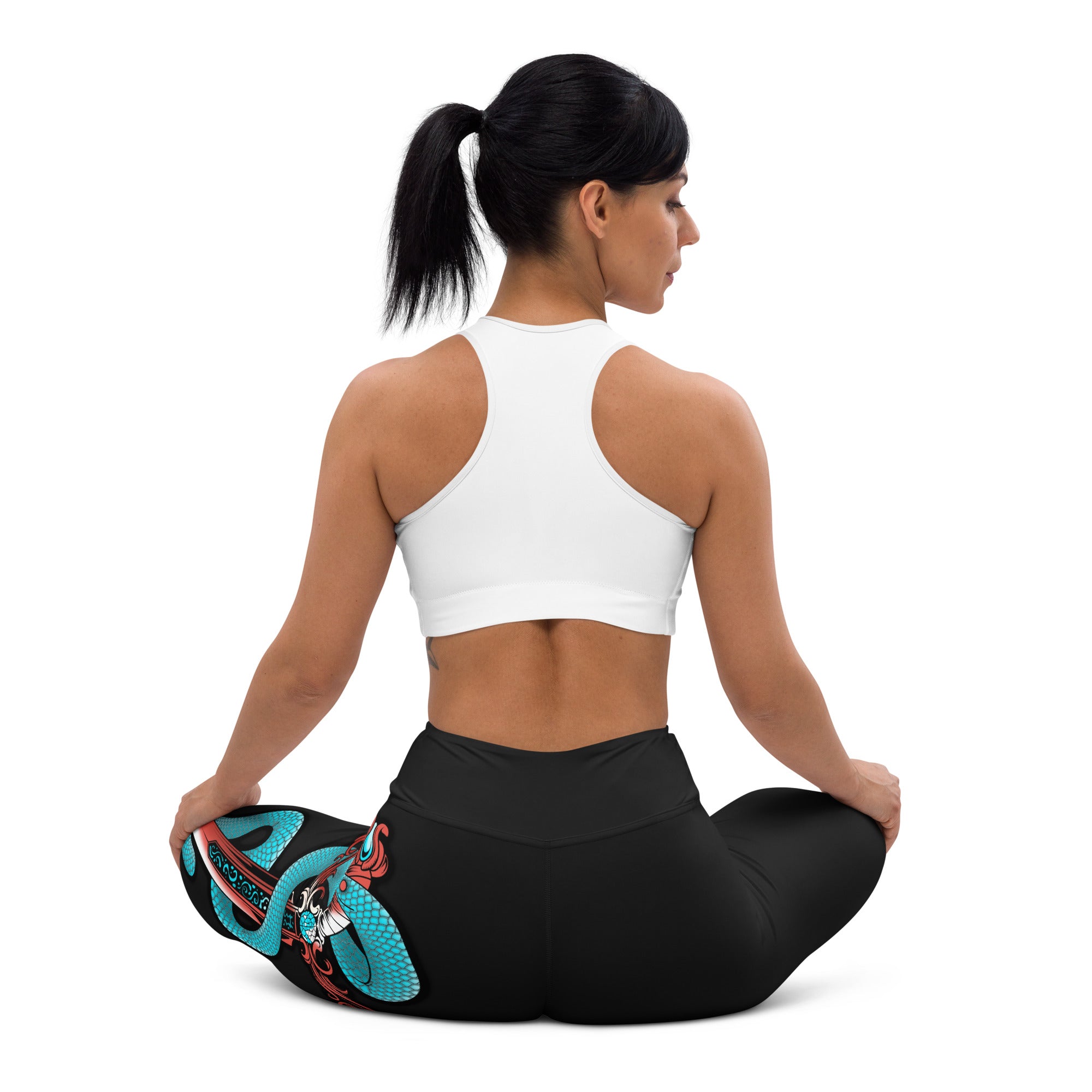 Snake & Sword Yoga Leggings