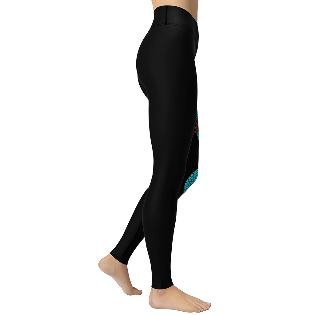 Snake & Sword Yoga Leggings