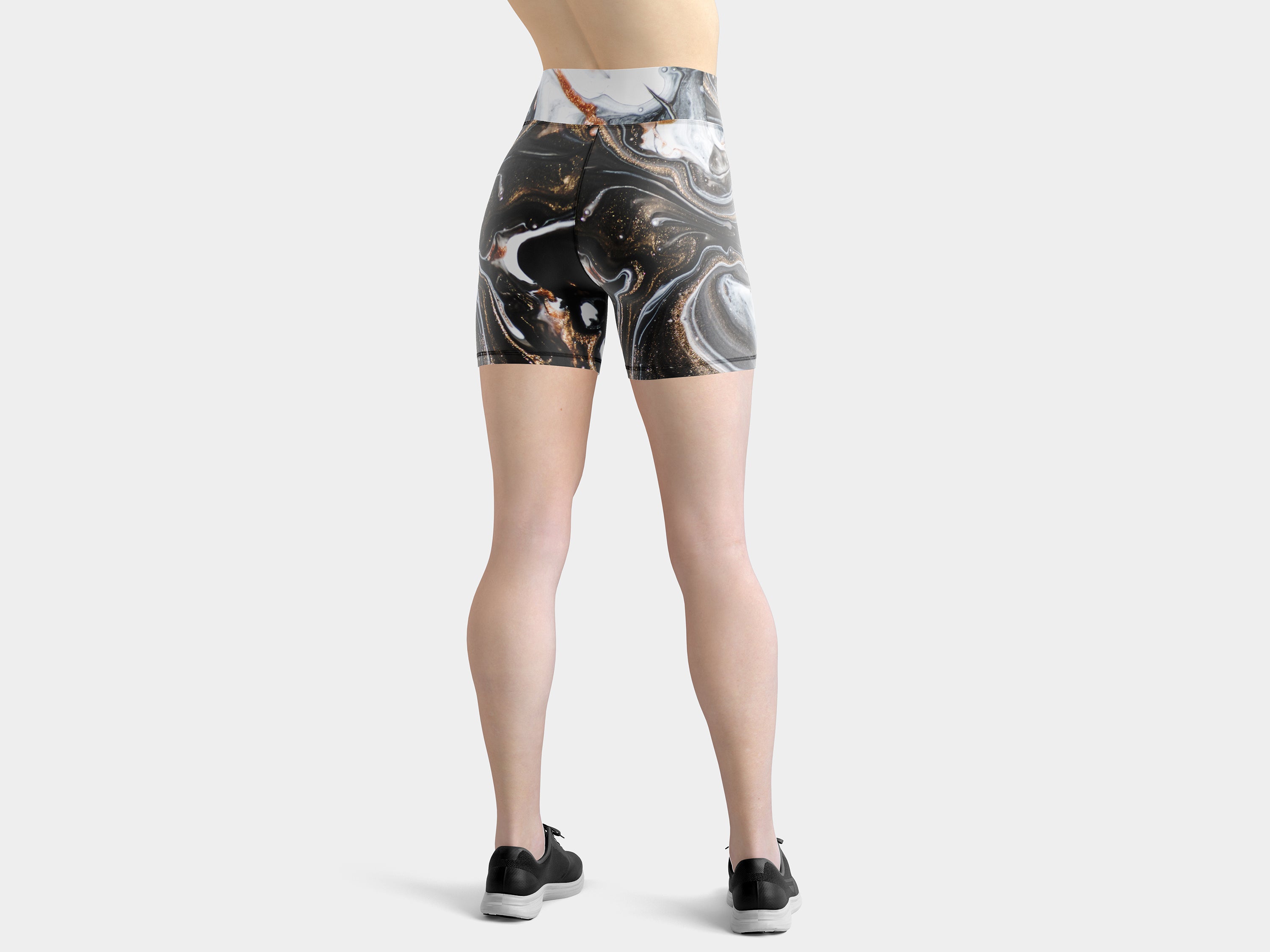 Speck of Gold Yoga Shorts