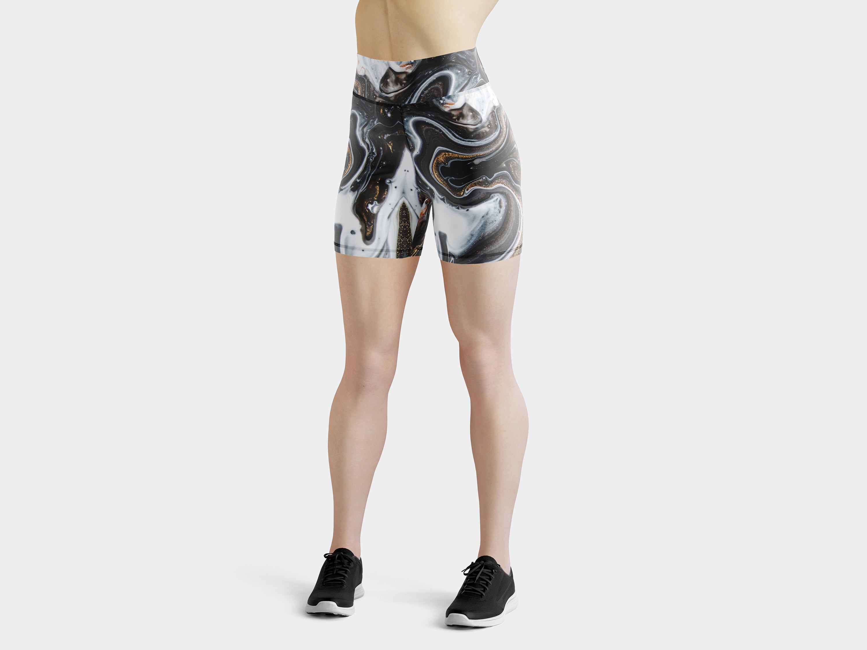 Speck of Gold Yoga Shorts