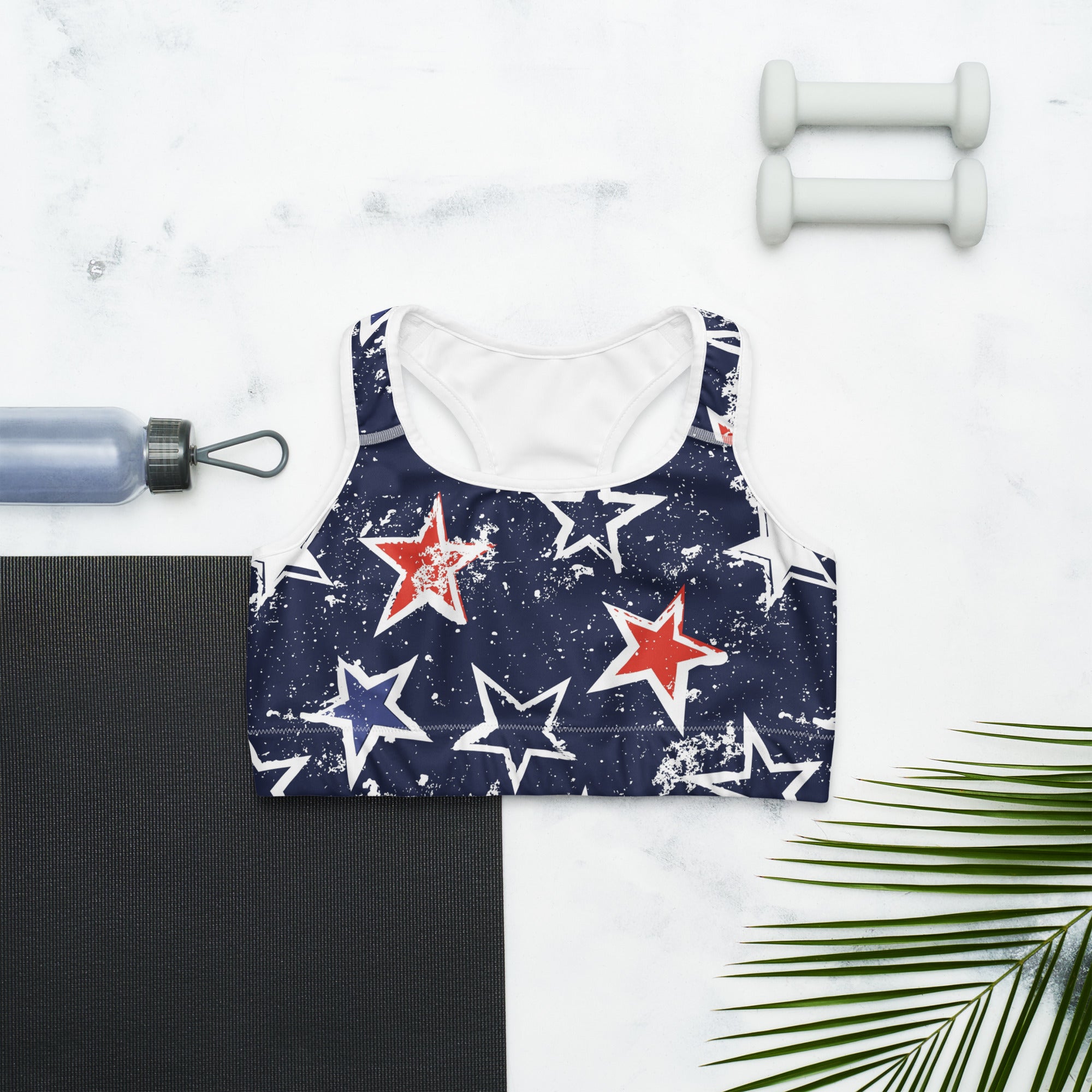 Stars of Liberty Sports Bra