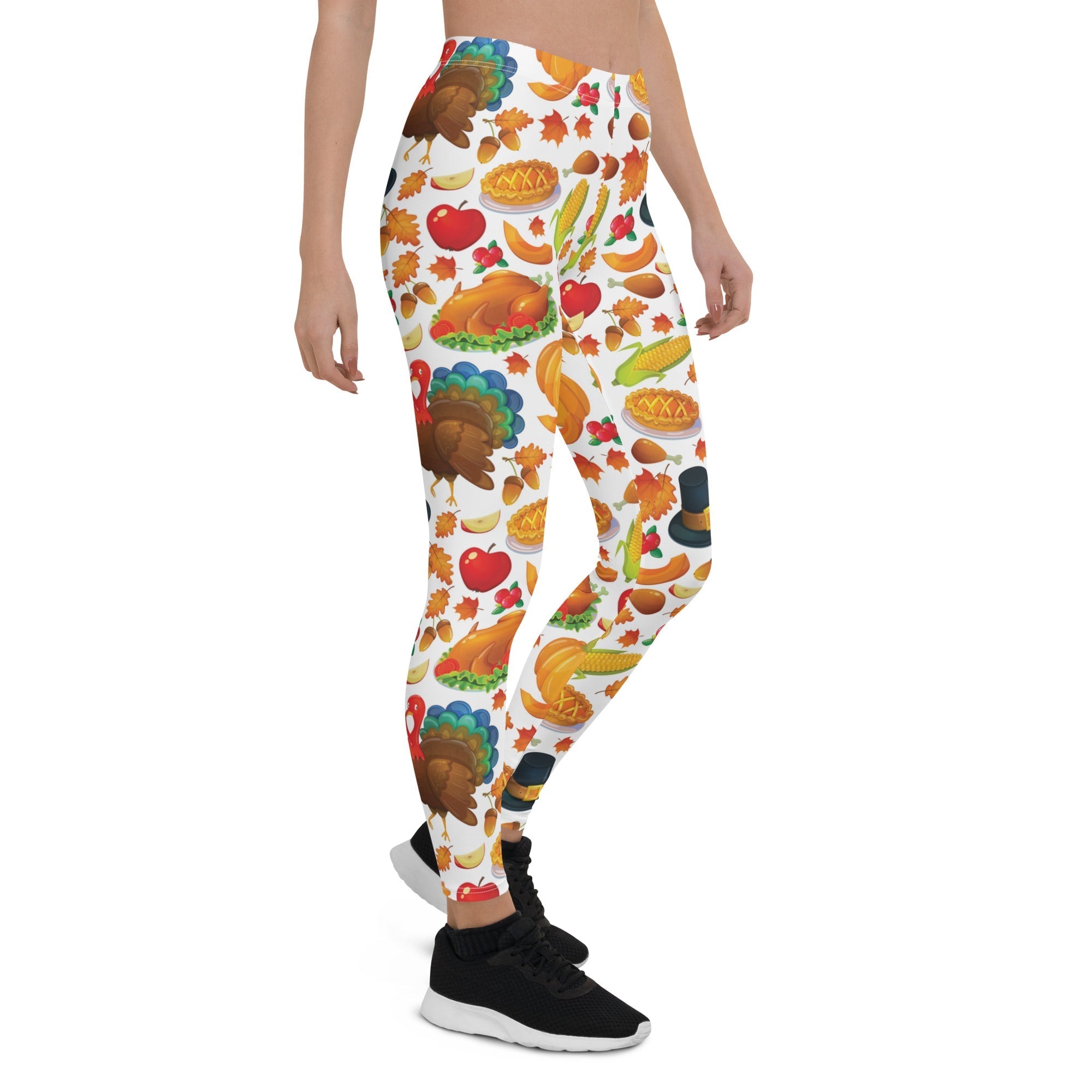 Thanksgiving Pattern Leggings