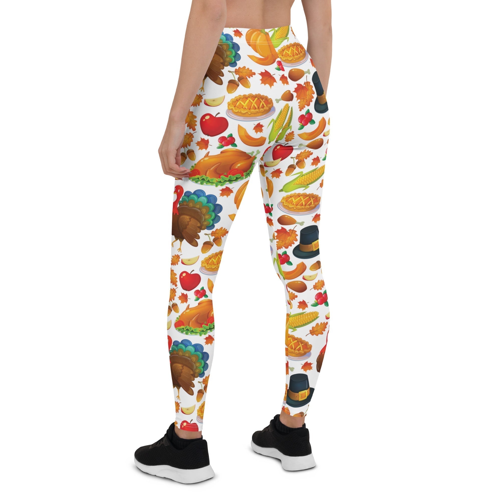 Thanksgiving Pattern Leggings