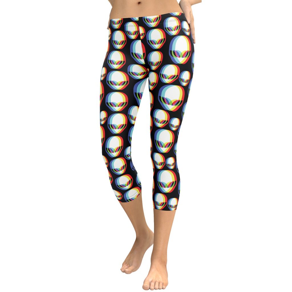 Trippy Alien Capris