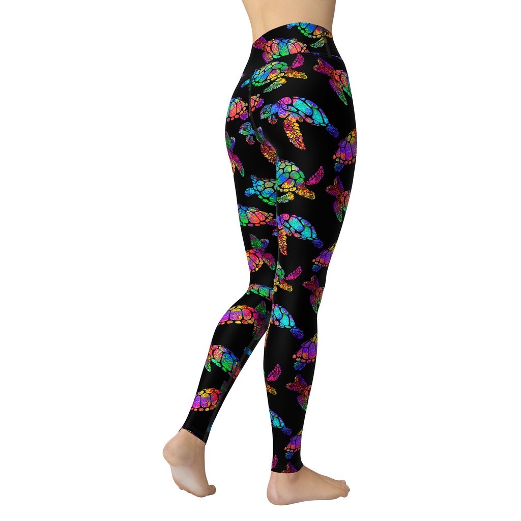 Turtle Yoga Leggings