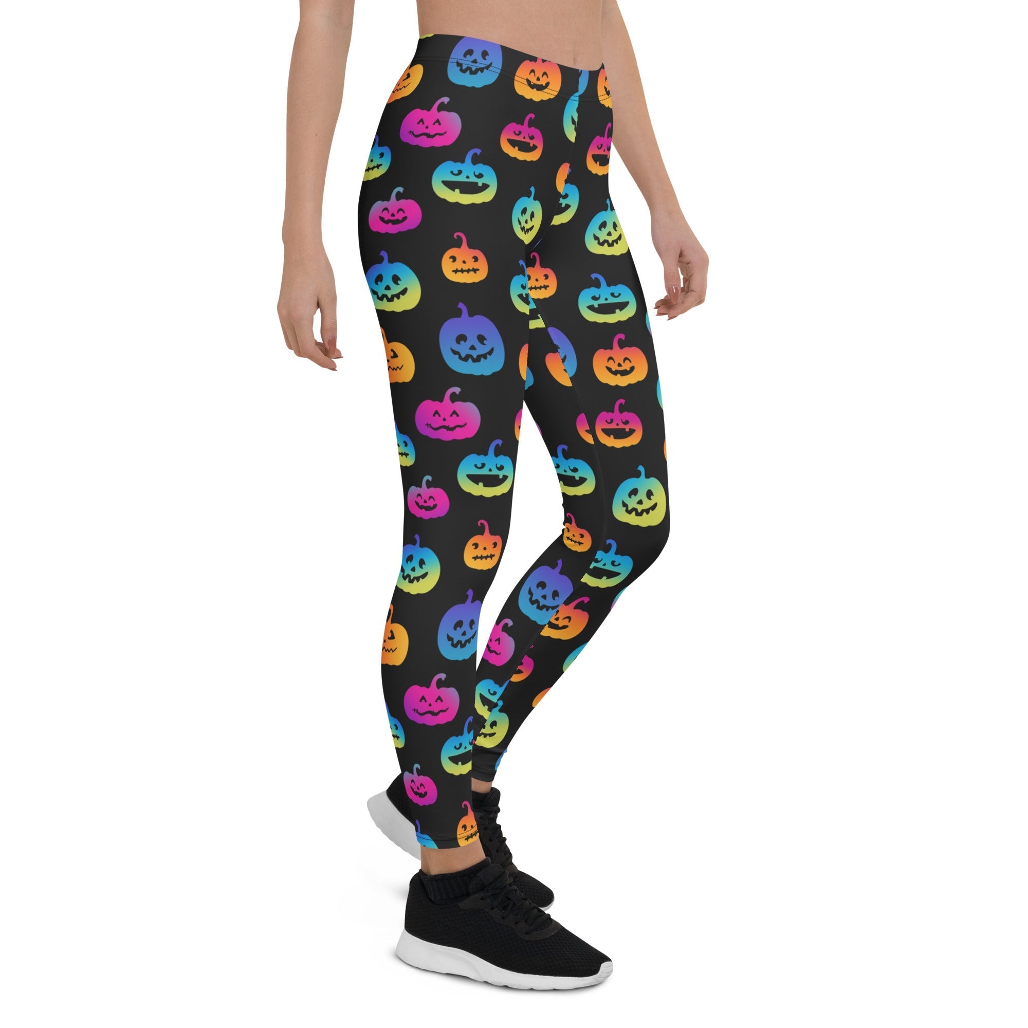 Vibrant Jack O'Lanterns Leggings