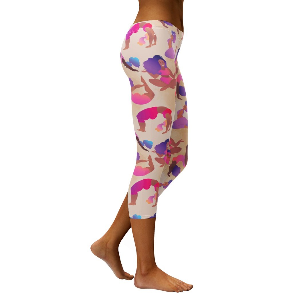 Yoga Poses Capris