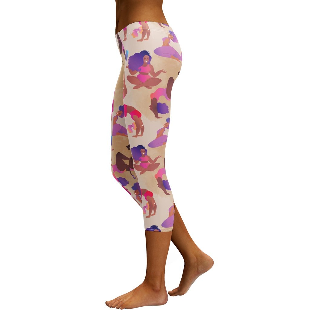 Yoga Poses Capris