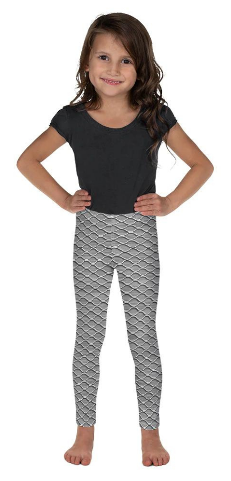 Anti Cellulite Pattern Kid's Leggings