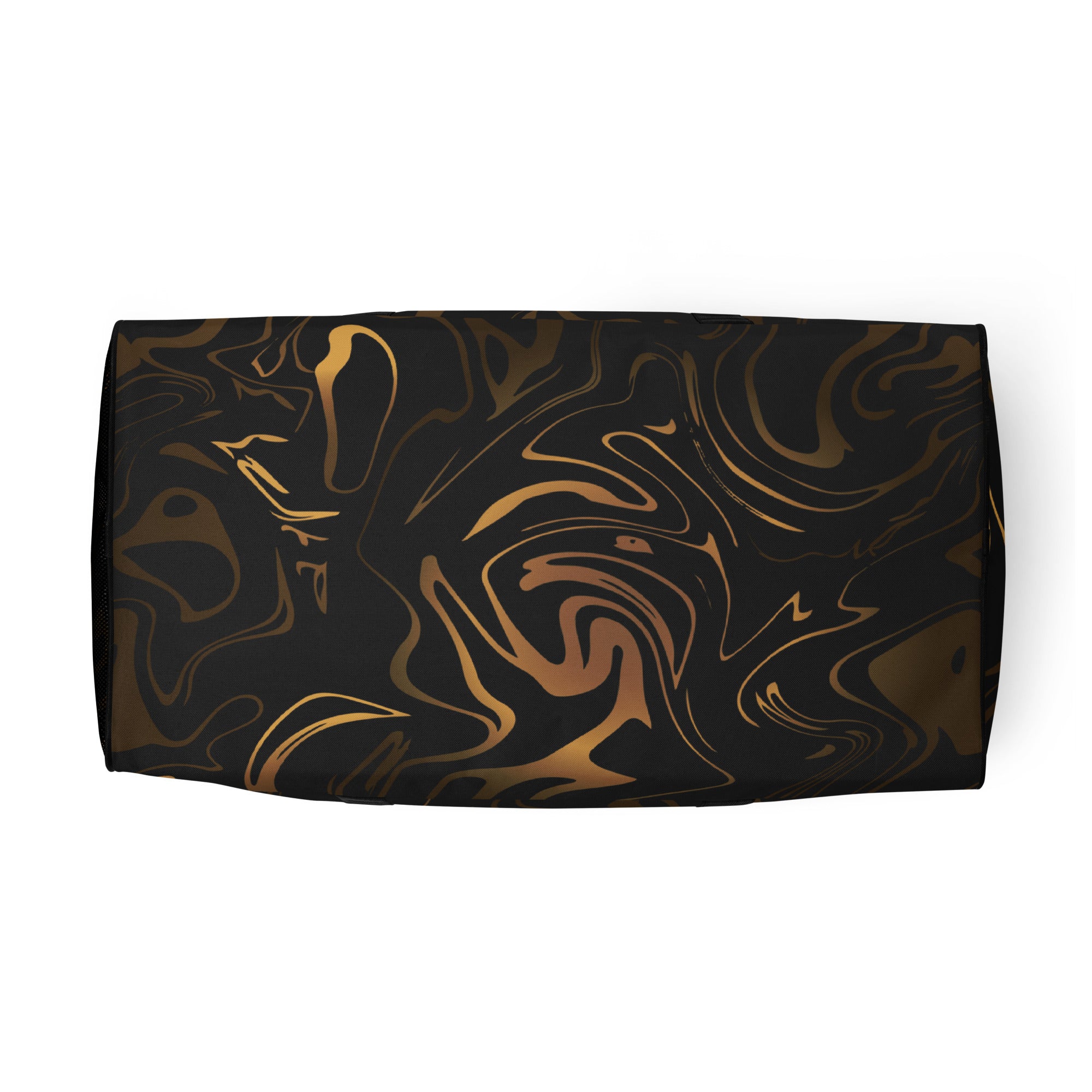Black & Gold Duffle Bag