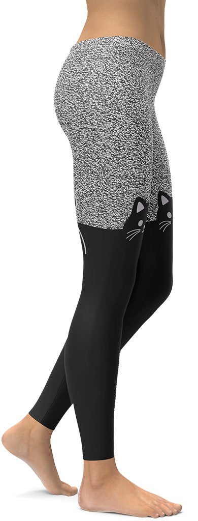 Black Kitty Leggings