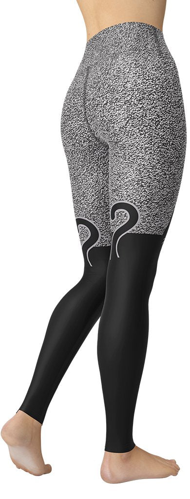 Black Kitty Yoga Leggings