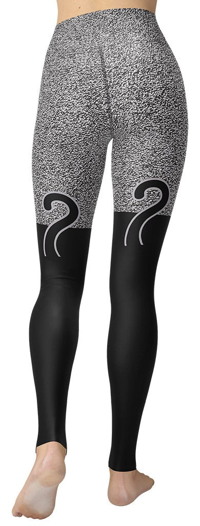 Black Kitty Yoga Leggings