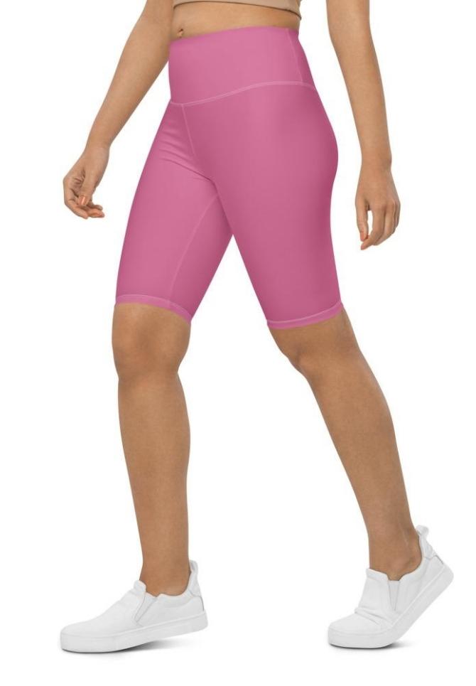 Bubblegum Pink Biker Shorts