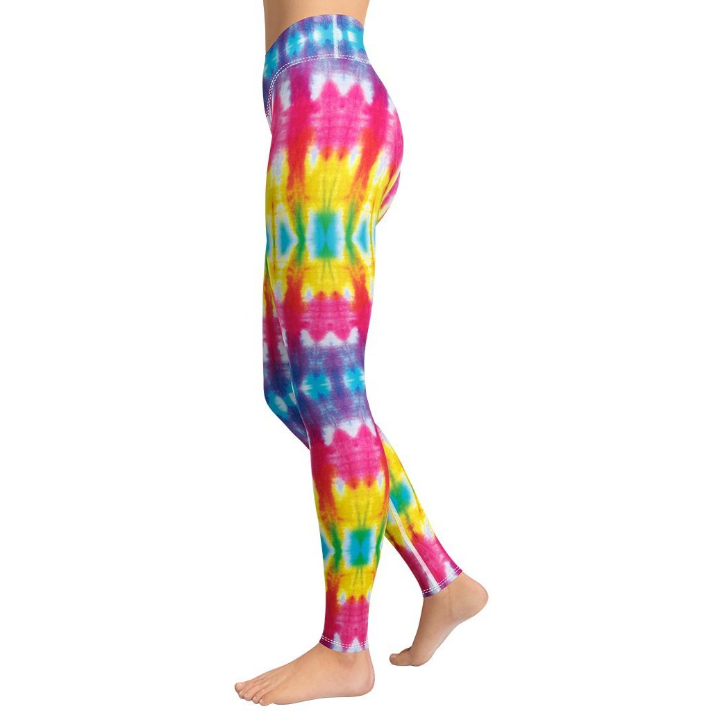Butterfly Effect Tie Dye Yoga Leggings