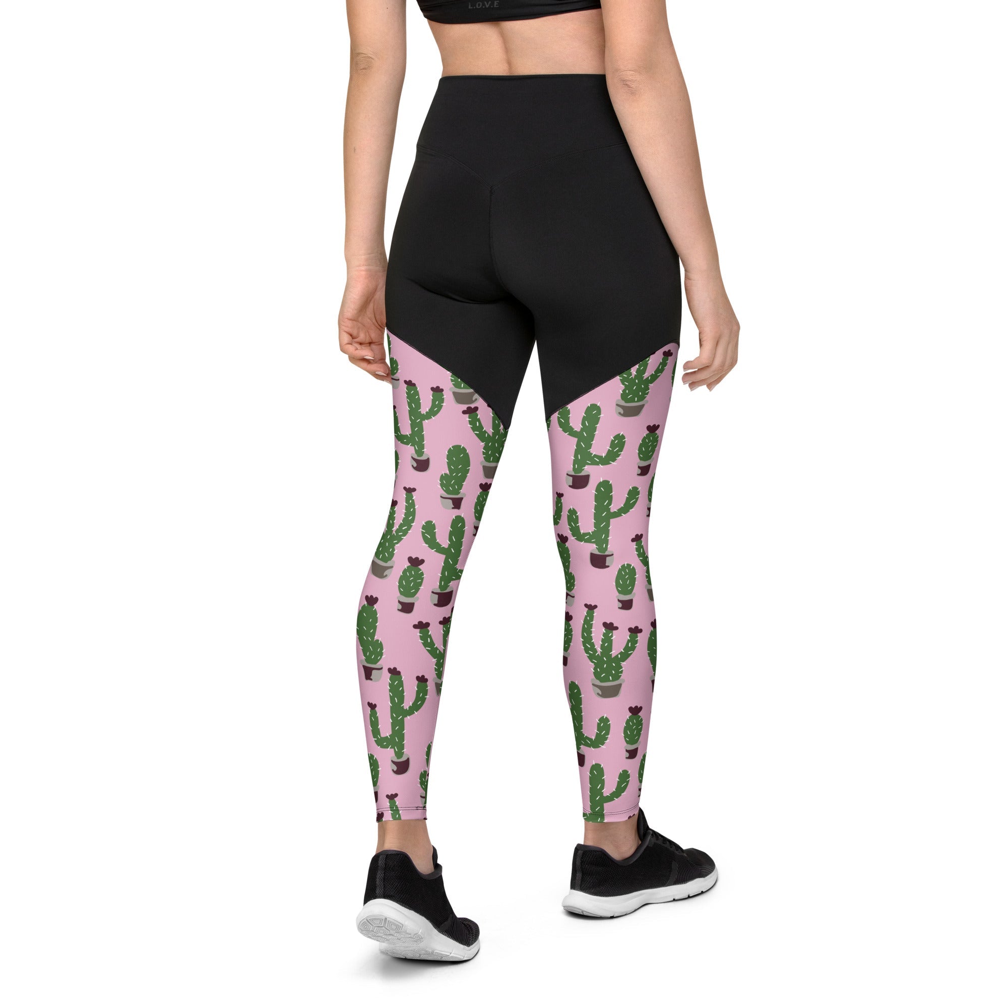 Cactus Love Compression Leggings