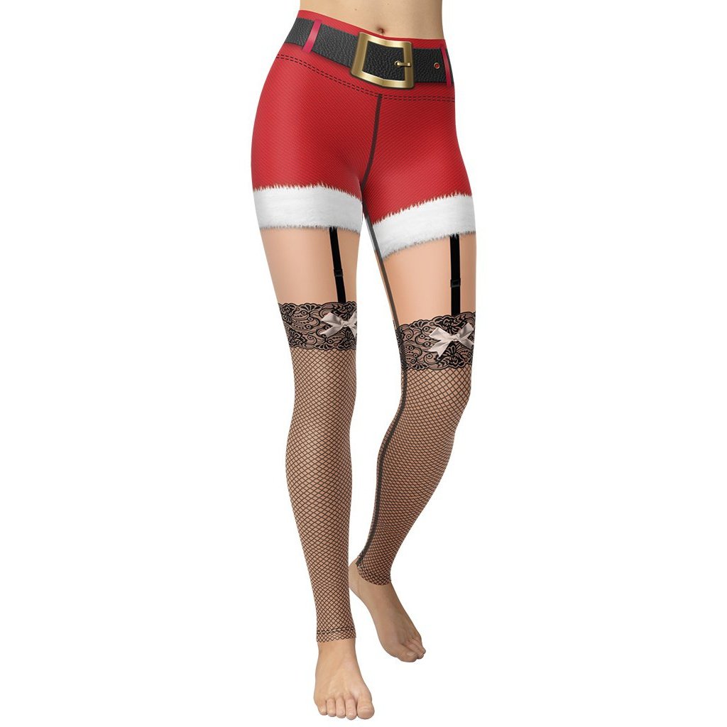Call me Santa Christmas Yoga Leggings