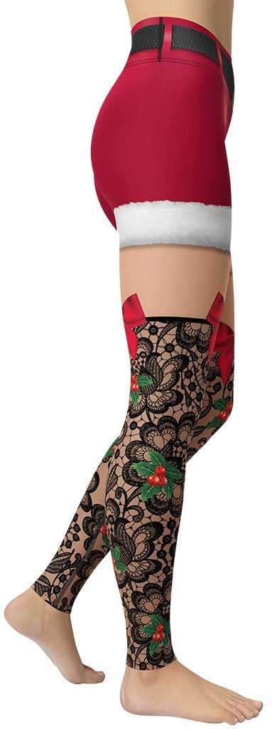 Call me Santa Christmas Yoga Leggings