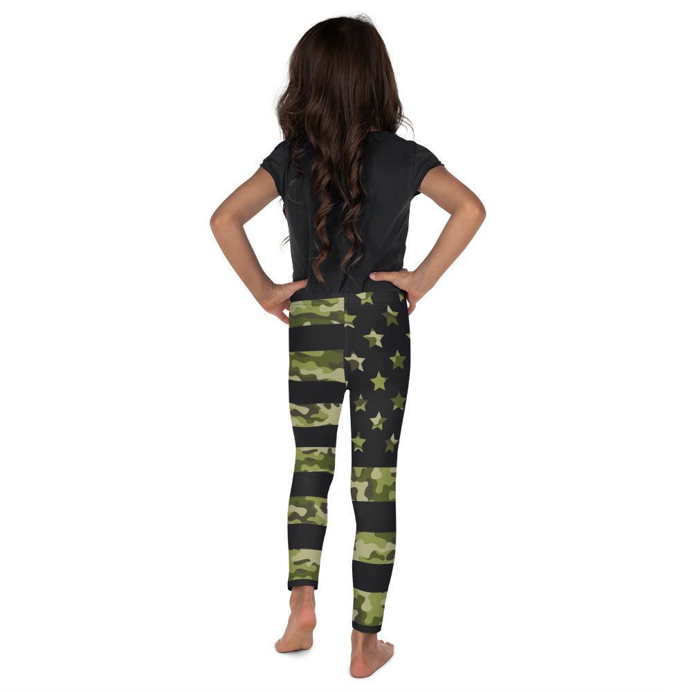 Camo Patriotic Kid's Leggings