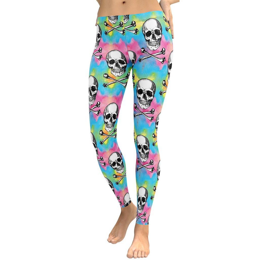 Candy Cotton Skull Leggings