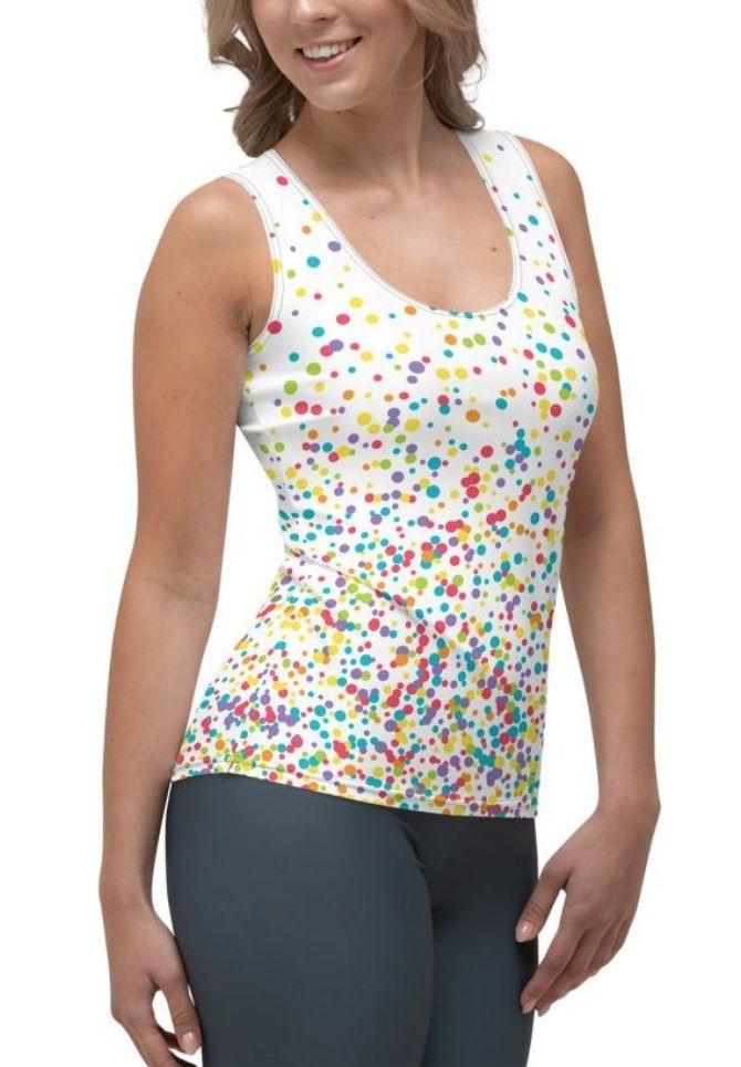 Candy Splash Ombre Tank Top