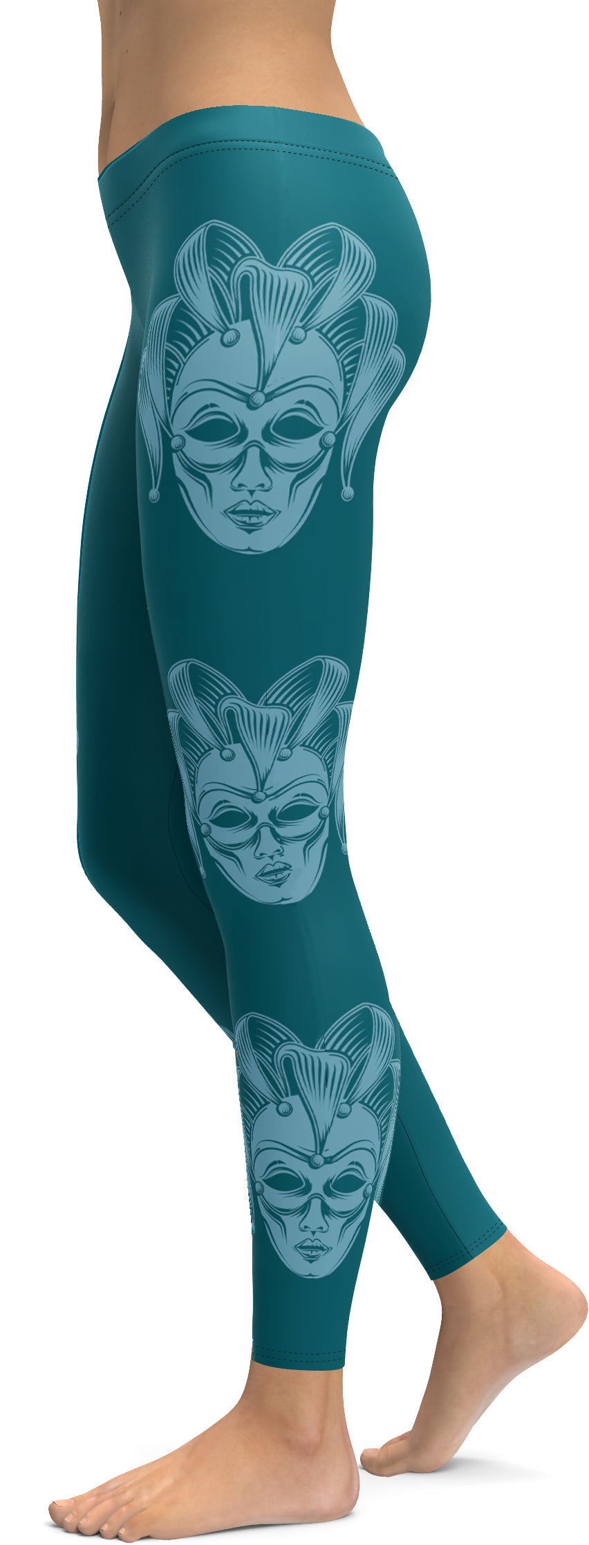 Carnival Mask Leggings