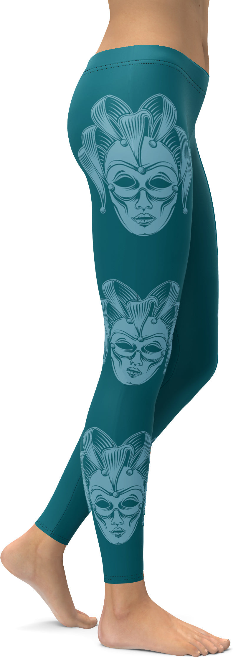 Carnival Mask Leggings