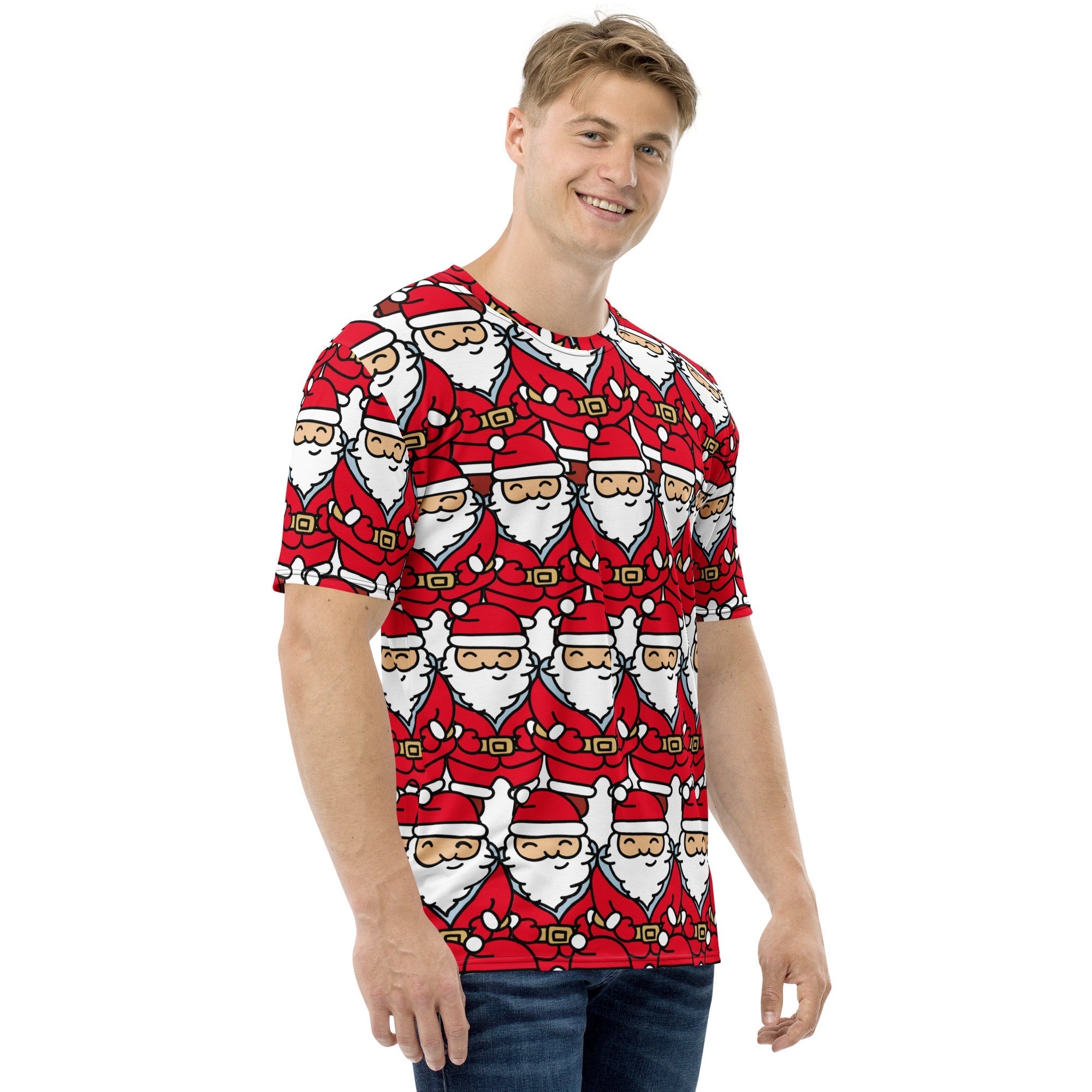 Cartoon Santa Men's T-shirt