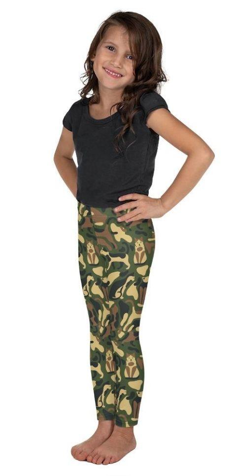 Cat Camo Kid's Leggings