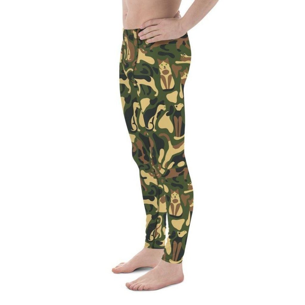Cat Camo Men's Leggings