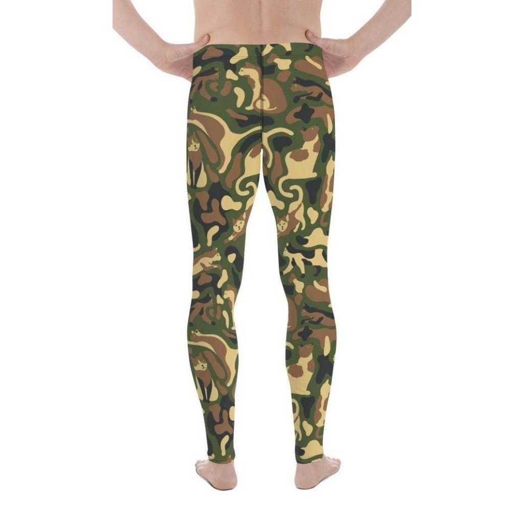 Cat Camo Men's Leggings