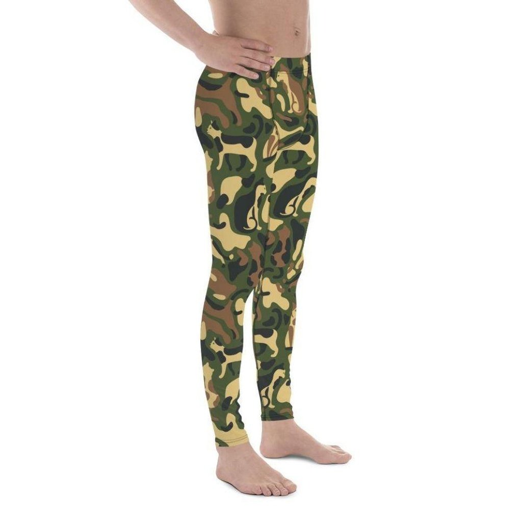 Cat Camo Men's Leggings