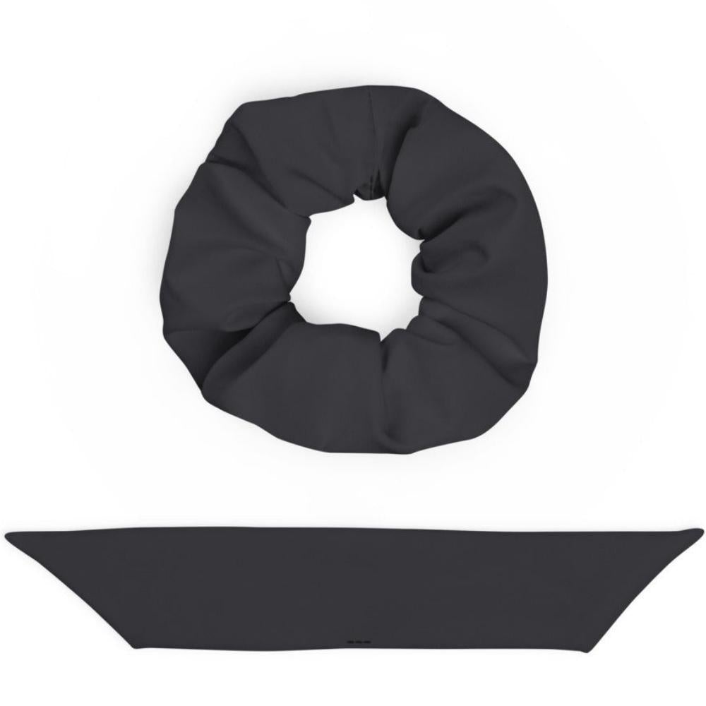 Charcoal Black Scrunchie