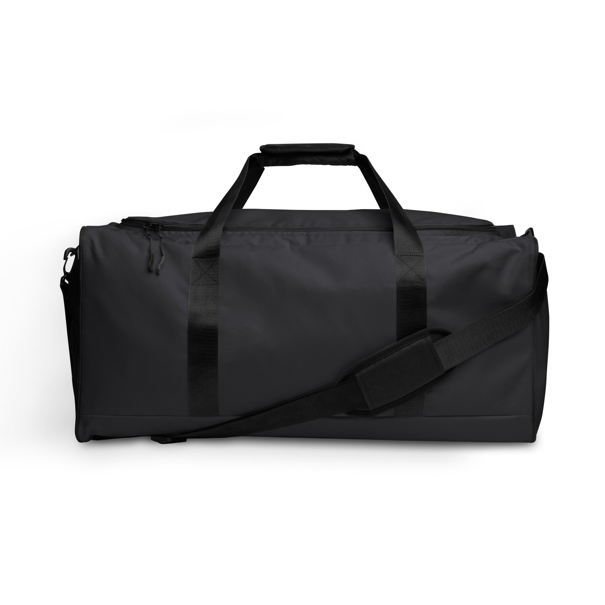 Charcoal Light Gray Duffle Bag