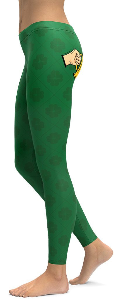 Cheers St. Patrick's Leggings