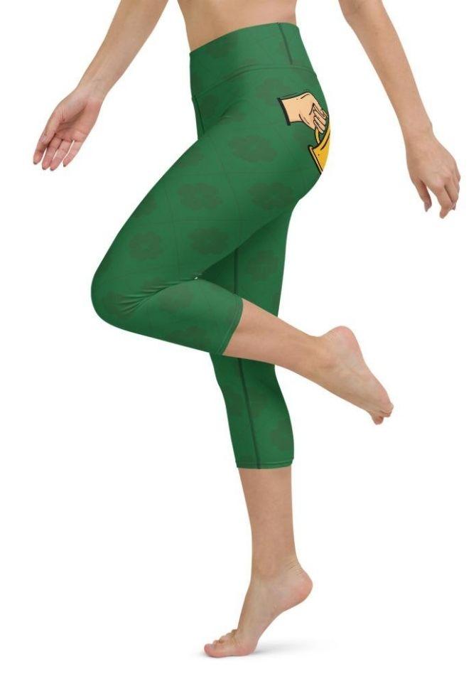 Cheers St. Patrick's Yoga Capris