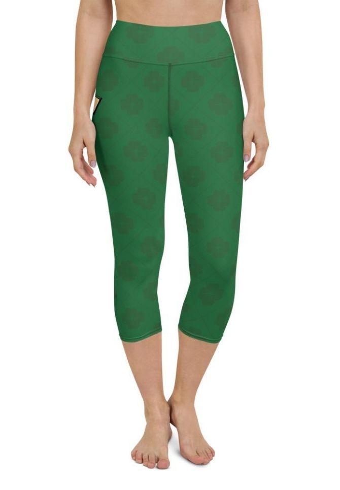 Cheers St. Patrick's Yoga Capris
