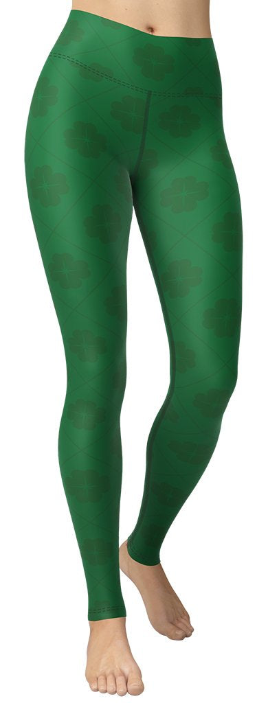 Cheers St. Patrick's Yoga Leggings