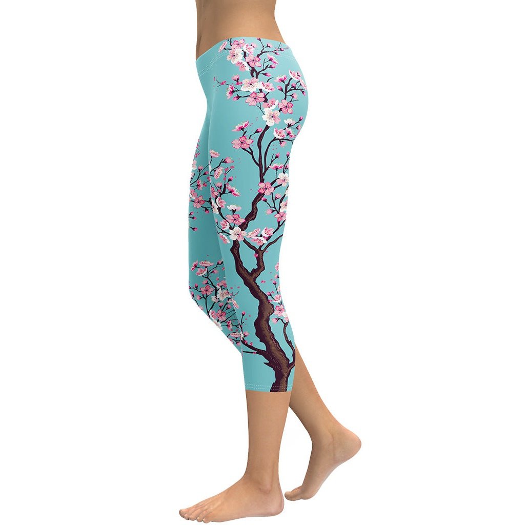 Cherry Blossom Capris