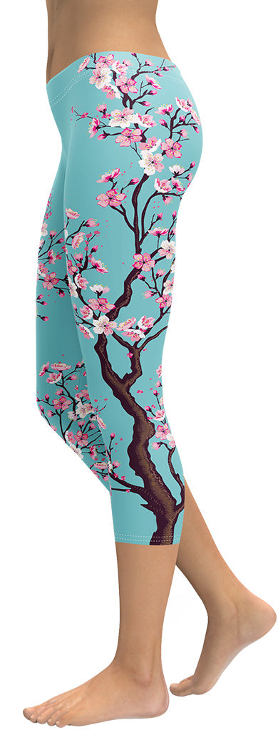 Cherry Blossom Capris